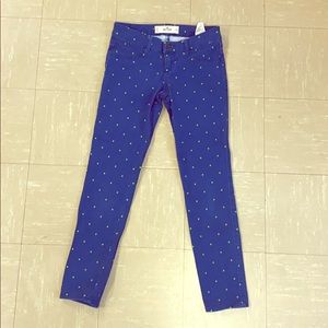 Hollister green dot jeans. Size 0 or 24w